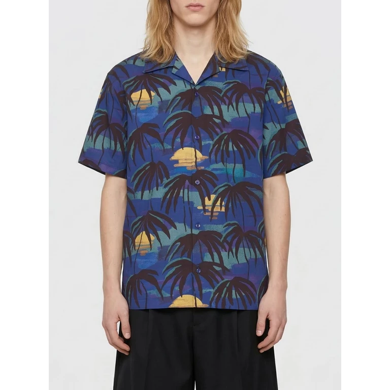 DRÔLE DE MONSIEUR Shirt Men color Blue (SH228CO280NY)