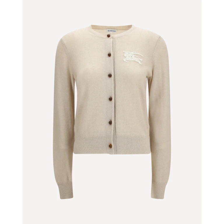 BURBERRY Ekd cotton-wool Cardigan Female S