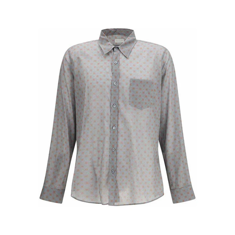 Dries Van Noten Chemise - Gris (2610207023109510)