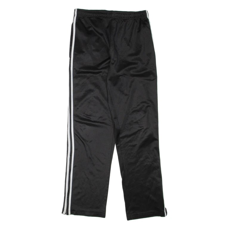 WILSON Mens Track Pants Black Tapered M W30 L32