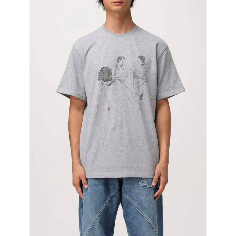 JW ANDERSON T-Shirt Men color Grey (JT0303PG1510945)