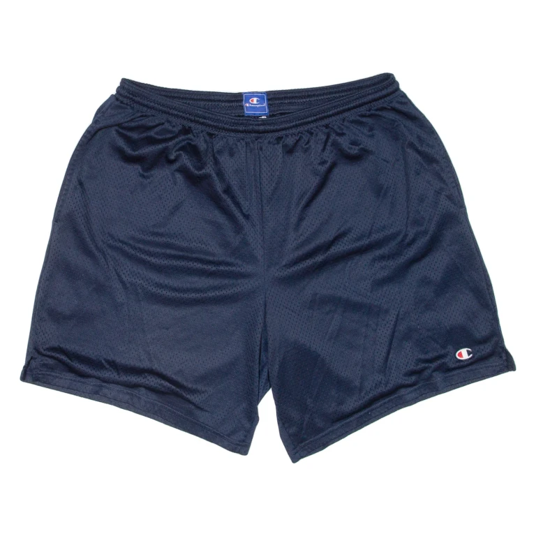 CHAMPION Womens Sports Shorts Blue Relaxed XL W32
