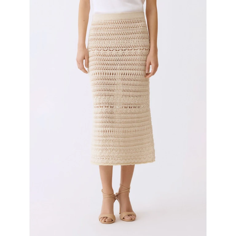 Skirt Woman color White (GND266F383L7350149)