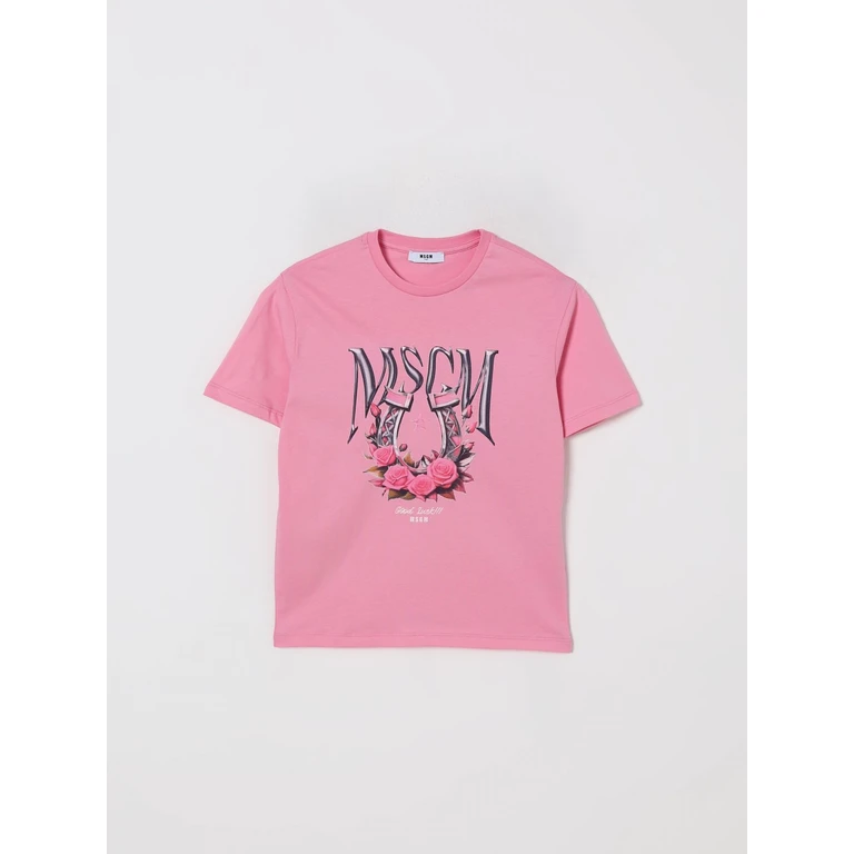 MSGM KIDS T-Shirt Kids color Pink (F5MSJGTH132MS038)
