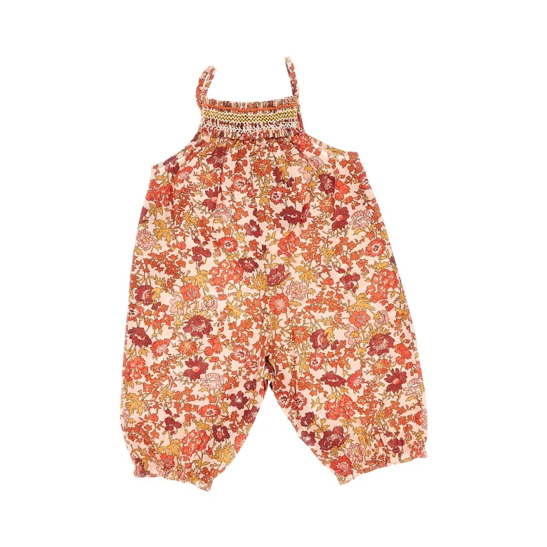 BONPOINT 'Lilisy' Liberty fabric overalls Kids 2Y