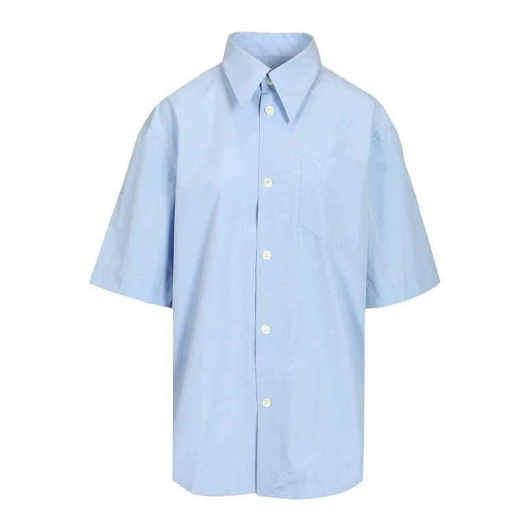 Ami Paris Chemise - Bleu Clair (USH809CO0063484)
