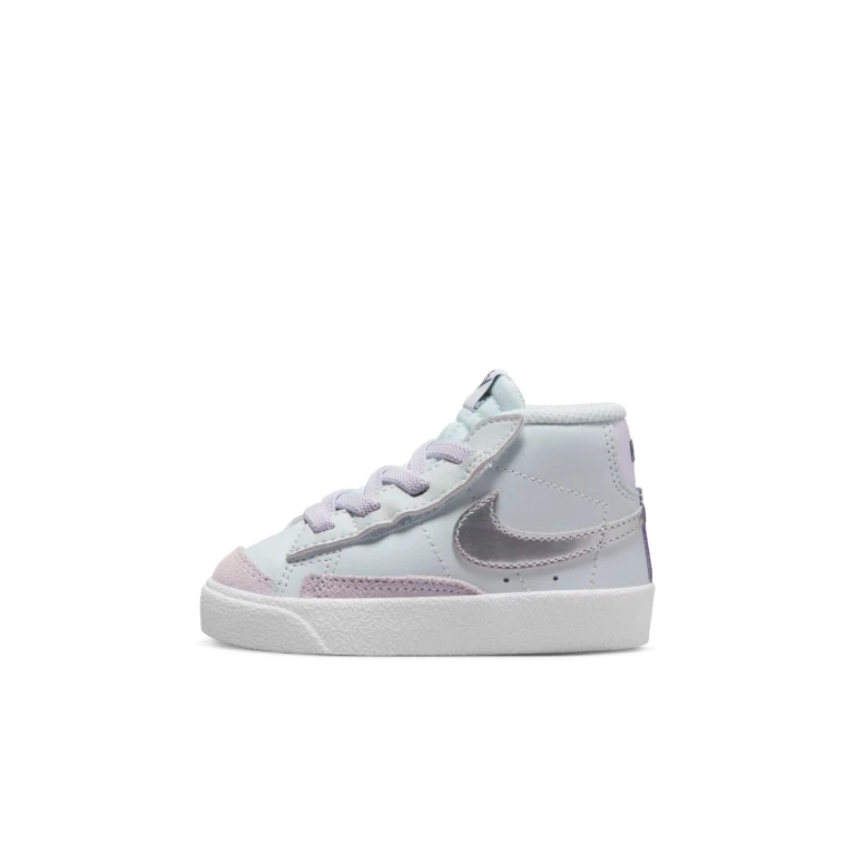Toddler Blazer Mid '77 Td 'Platinum Grape Metallic Silver' Sneakers