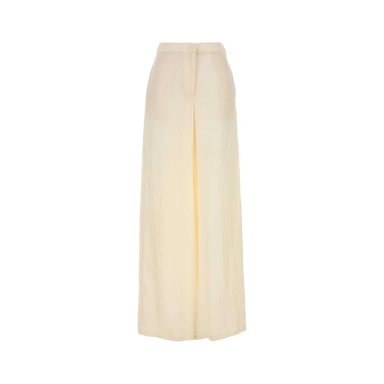 Blumarine Burro Exterior: Viscose Pantaloni