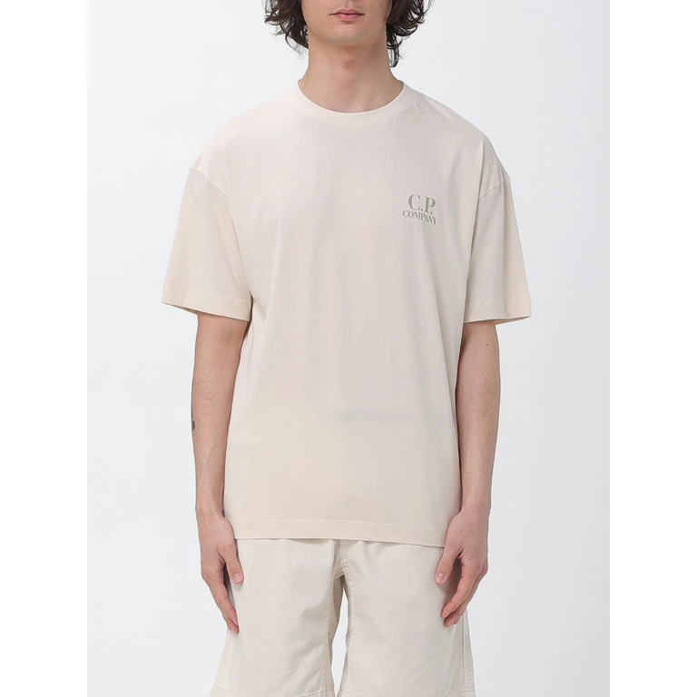 C. P. COMPANY T-Shirt Men color Beige (20CMTS086A005100W114)