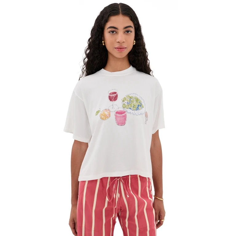 Lisa Says Gah Charlie Tee Euro Breakfast XS