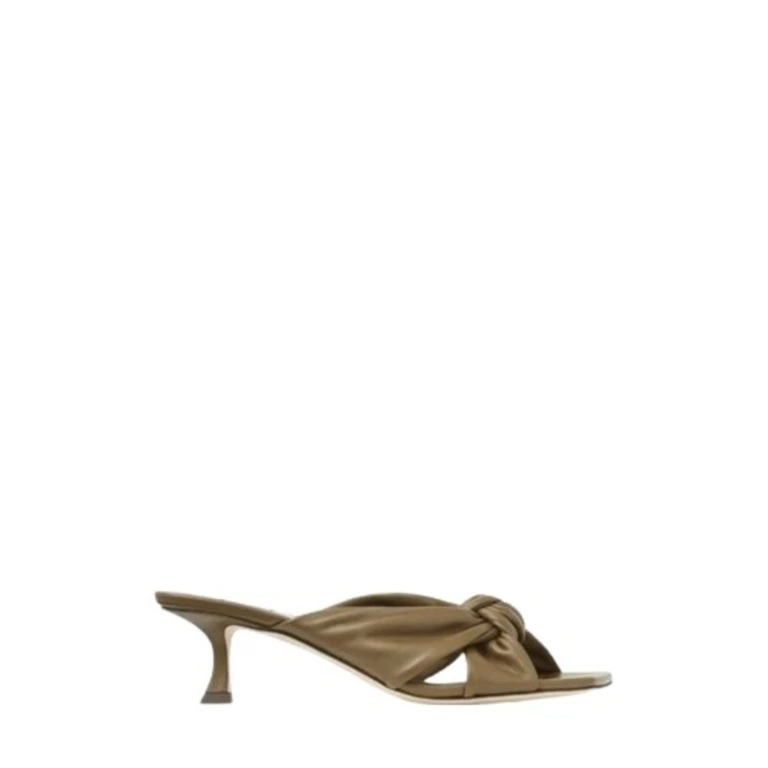Avenue 50 mm Nappa Leather Mules