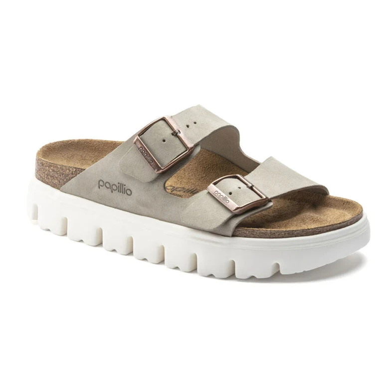 Women's Arizona Platform Suede Leather Sandals