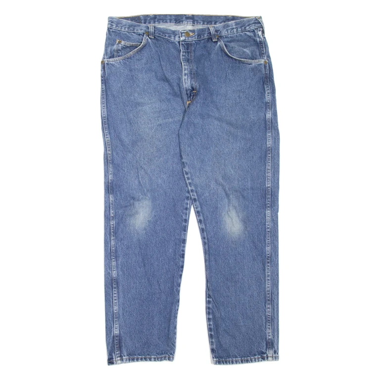 WRANGLER Mens Jeans Blue Regular Tapered W38 L30