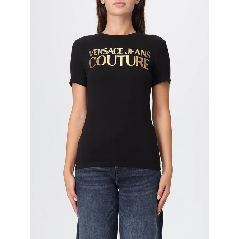T-Shirt Woman color Black (79HAHT02CJ03TG89)