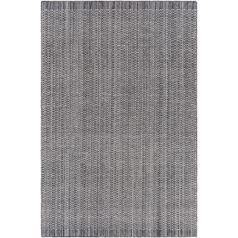 Hand Loomed Light Gray Area Rug - Clearance