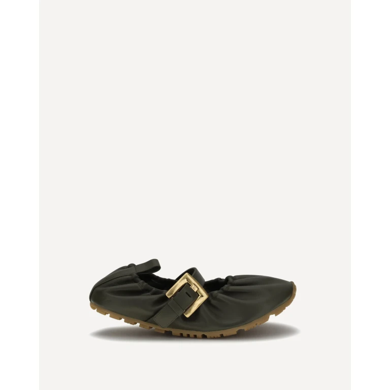 BALMAIN Buckle strap Ballerinas Female 39