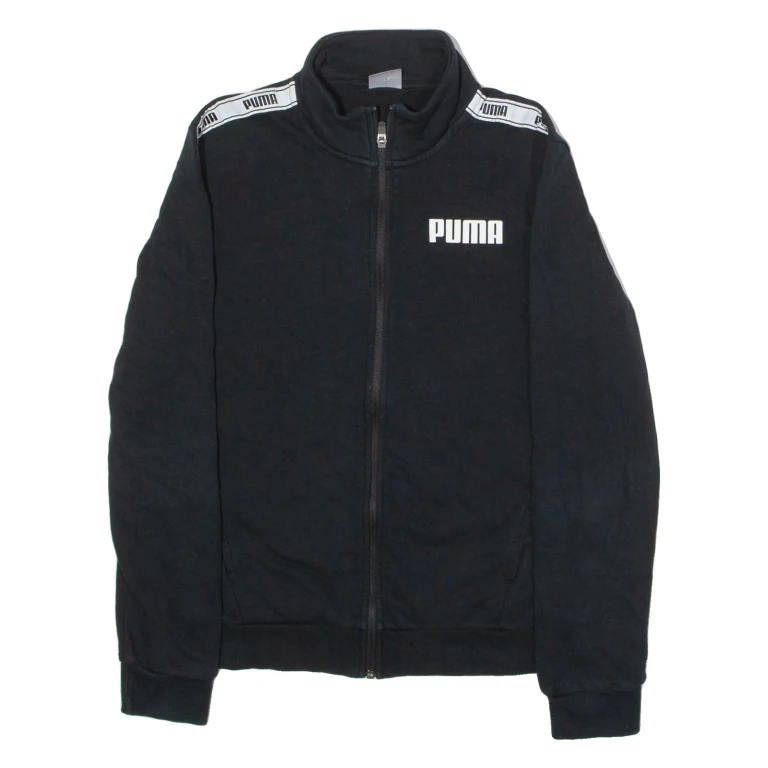 PUMA Mens Track Jacket Black S