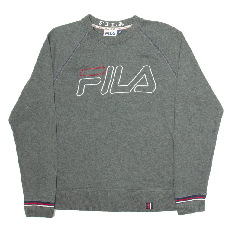 FILA Mens Sweatshirt Grey M