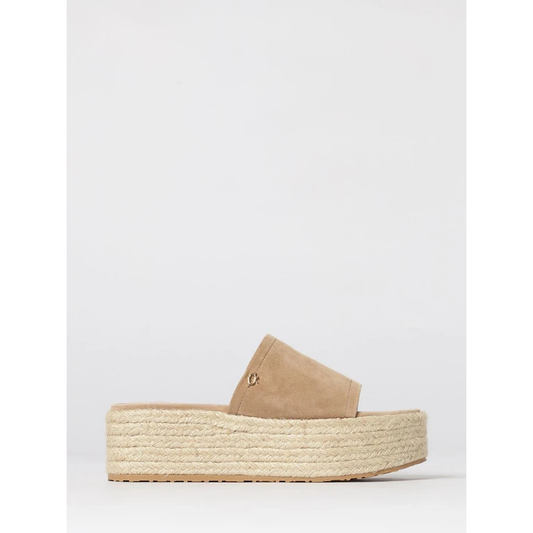 Heeled Sandal Woman color Beige (G1585040RICCDJCMNA)