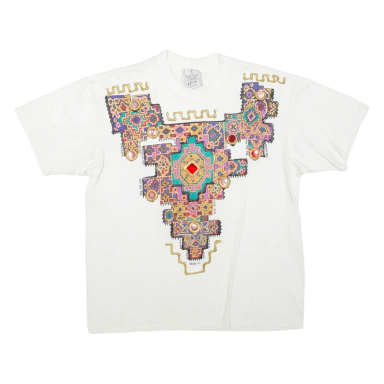 KWBL Mens T-Shirt White L