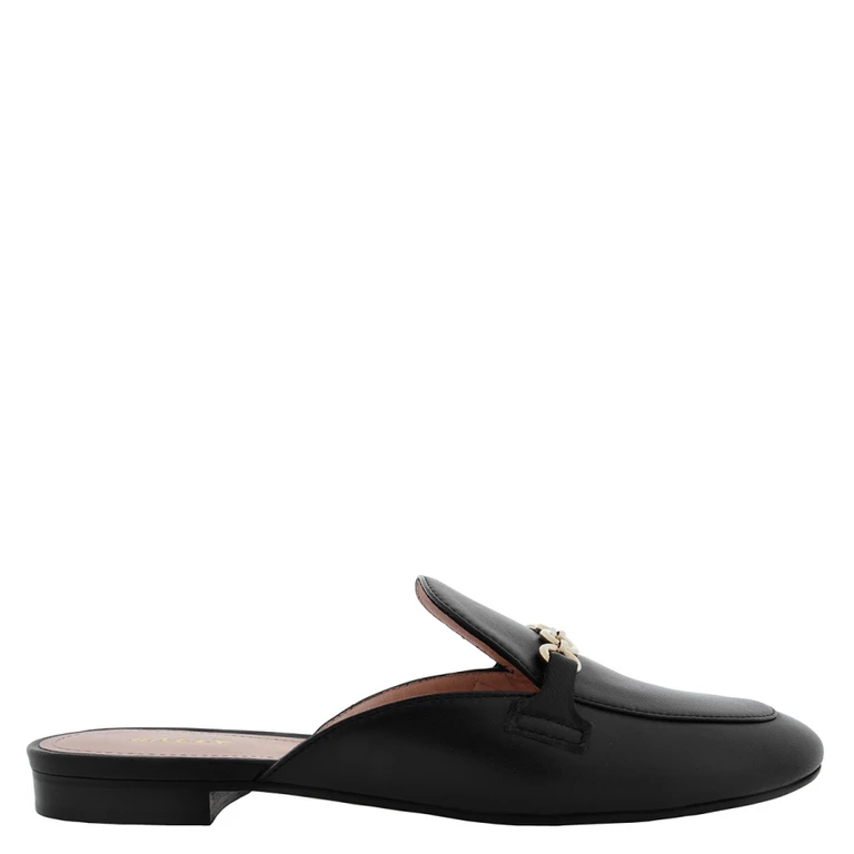 Bally Christiana Nappa Leather Slippers