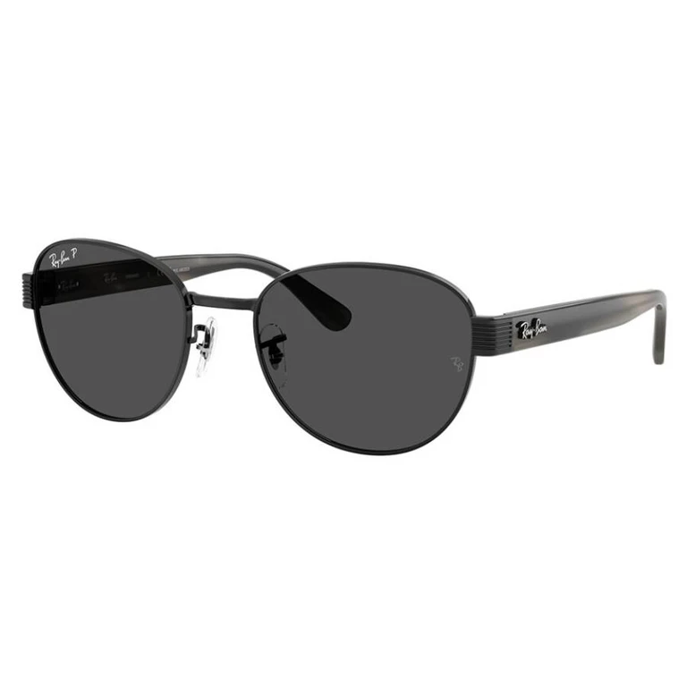 Ray Ban Dark Grey Polarized Square Unisex Sunglasses RB3766CH 002/K8 56