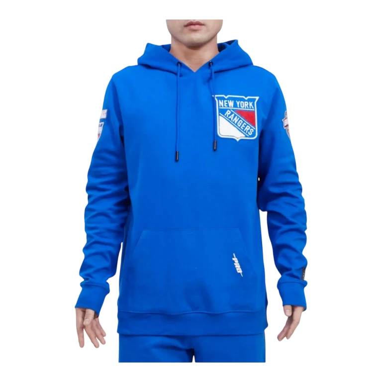 NHL New York Rangers Classic Pull-Over Men Hoodie Royal Blue