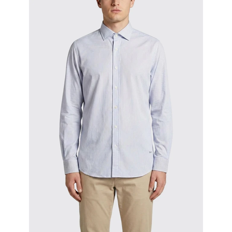 Shirt Men color Blue (NCMA1522590ZBCU802)