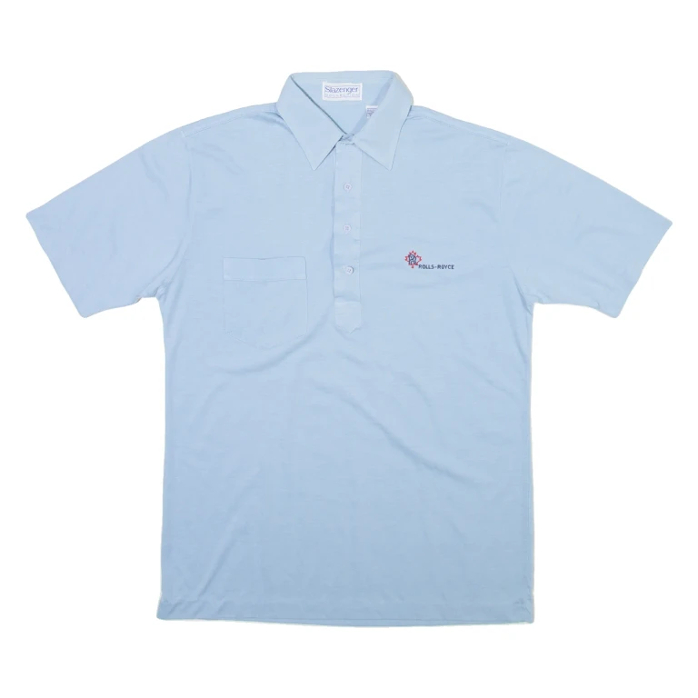 SLAZENGER Mens Polo Shirt Blue M