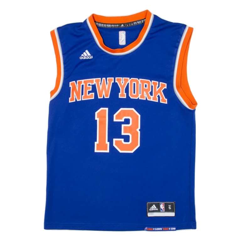 ADIDAS New York Knicks Mens Jersey Blue Sleeveless S