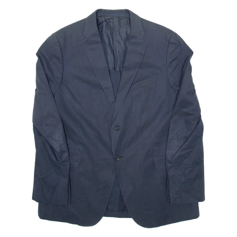 ARMANI COLLEZIONI Mens Blazer Jacket Blue M