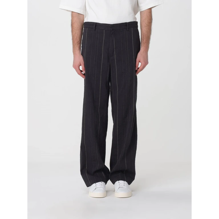 Wool Blend Wide-Leg Trousers (PAU54333165580)