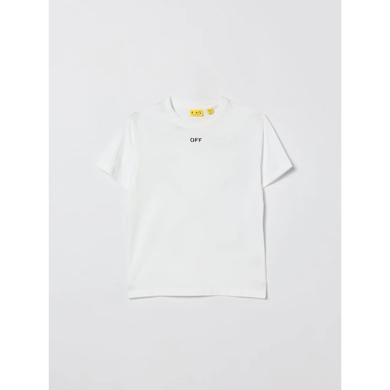 OFF-WHITE KIDS T-Shirt Kids color White 1 (OBAA002S26JER006100)