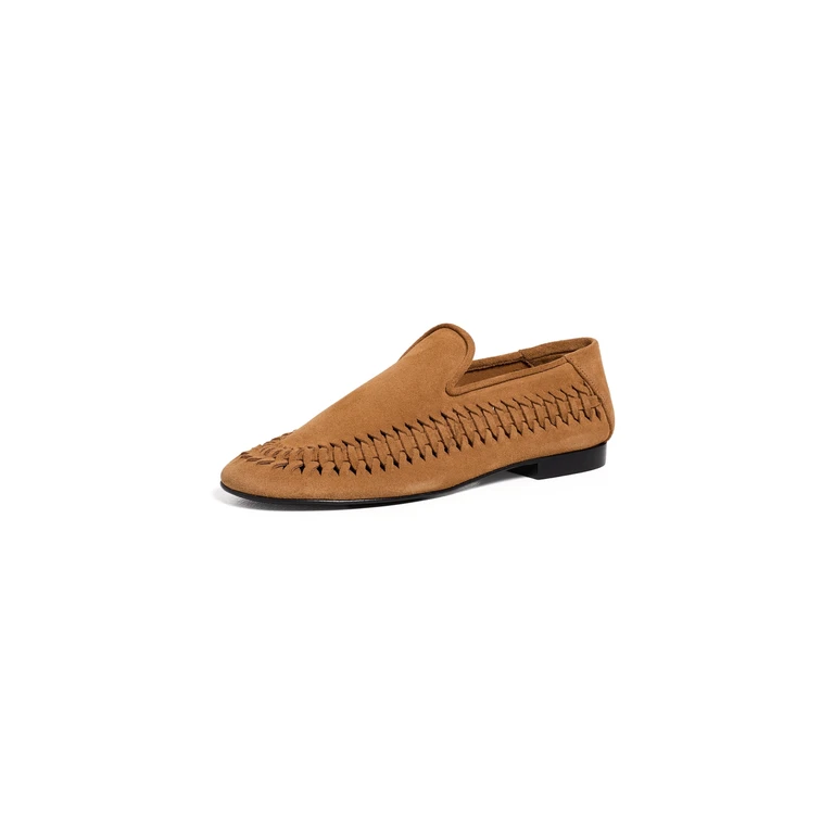 Proenza Schouler Whip Loafers In Calfsuede Desert 41