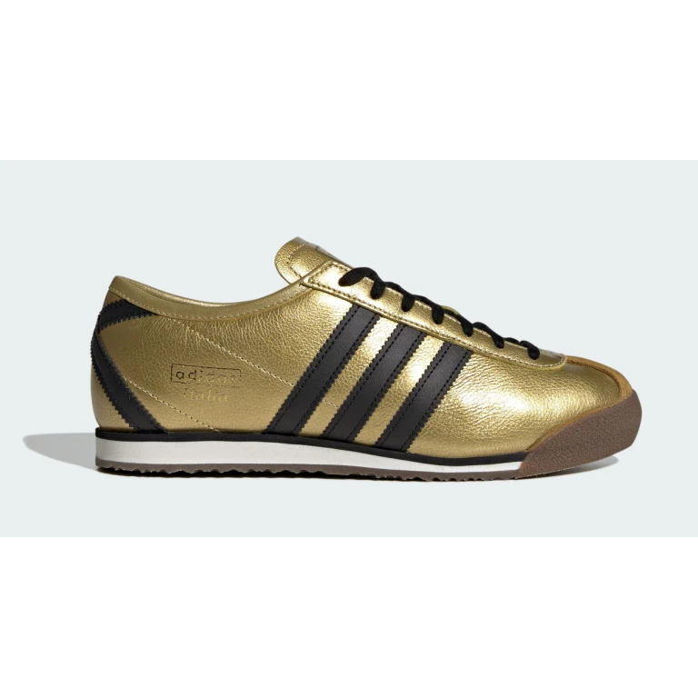 [IH6948] Womens adidas Italia 70s 'Gold Metallic Black'
