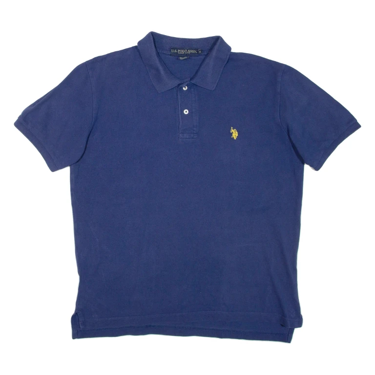 U.S. POLO ASSN Mens Polo Shirt Blue M