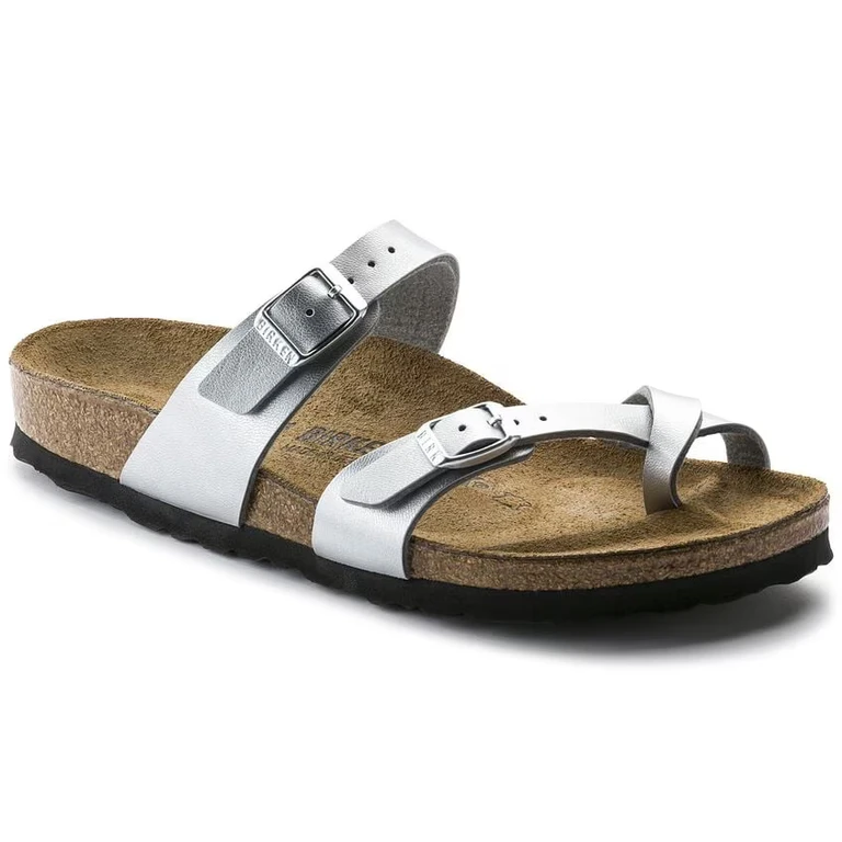 Women's Mayari Birko-Flor Silver Sandals
