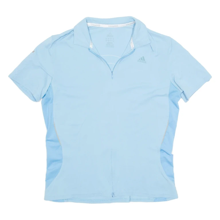 ADIDAS Clima 365 Womens Polo Shirt Blue L