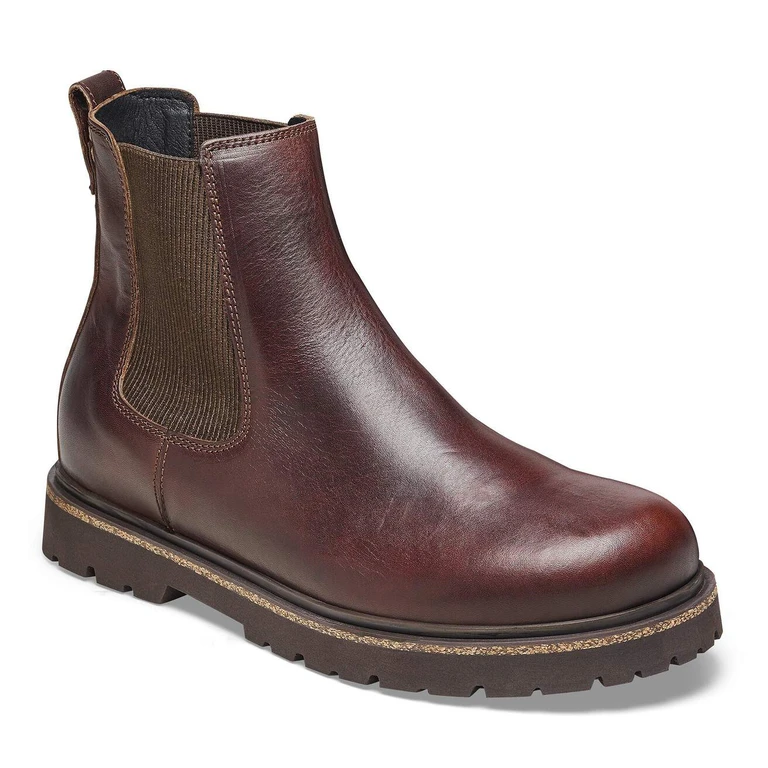 Unisex Highwood Slip On Mid Rubber Chocolate