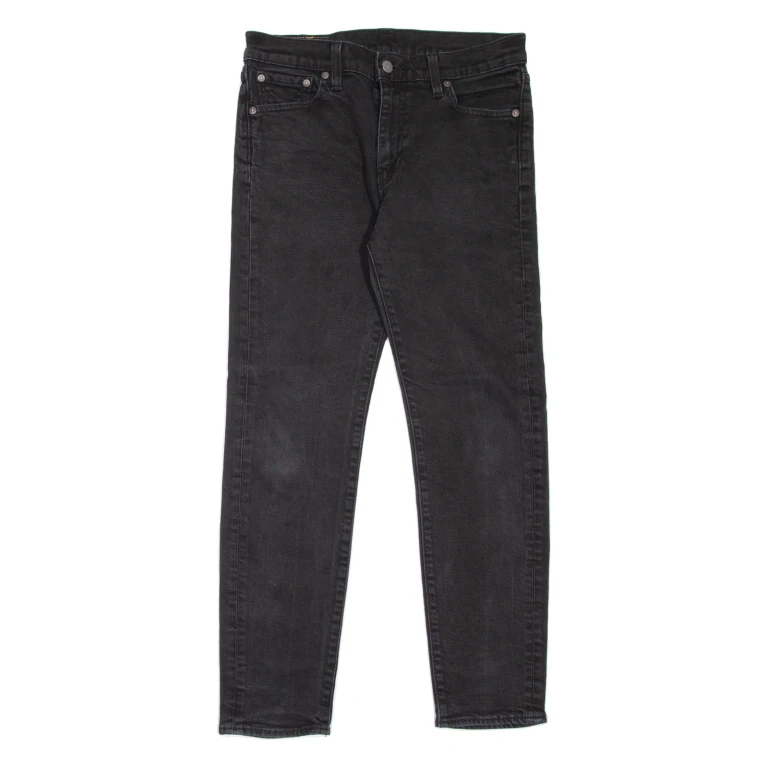 LEVI'S 510 BIG E Jeans Mens Black Slim Skinny W30 L27