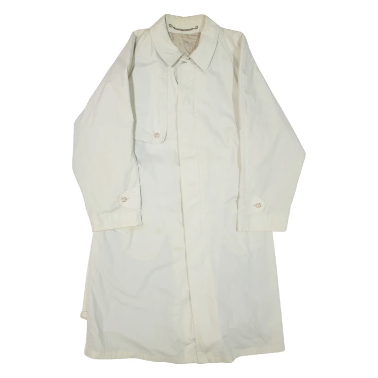Belted Womens Trench Jacket Beige L