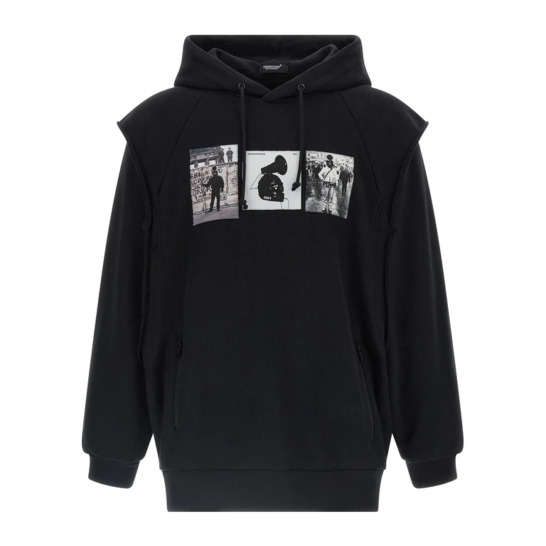 Undercover Black Cotton Sweatshirt Clothing - Men