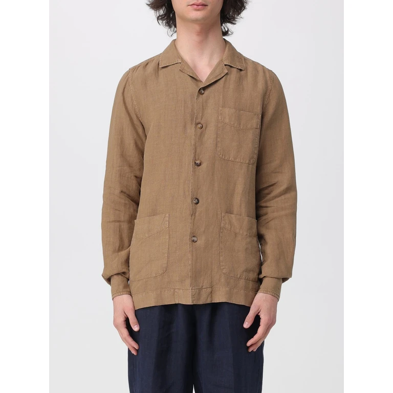 Shirt Men color Mud (60200QSB57520316)