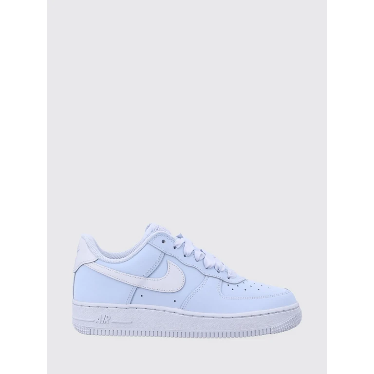 Air Force 1 Smooth Leather Trainers with Perforated Toe and Swoosh Logo (IR0871400)