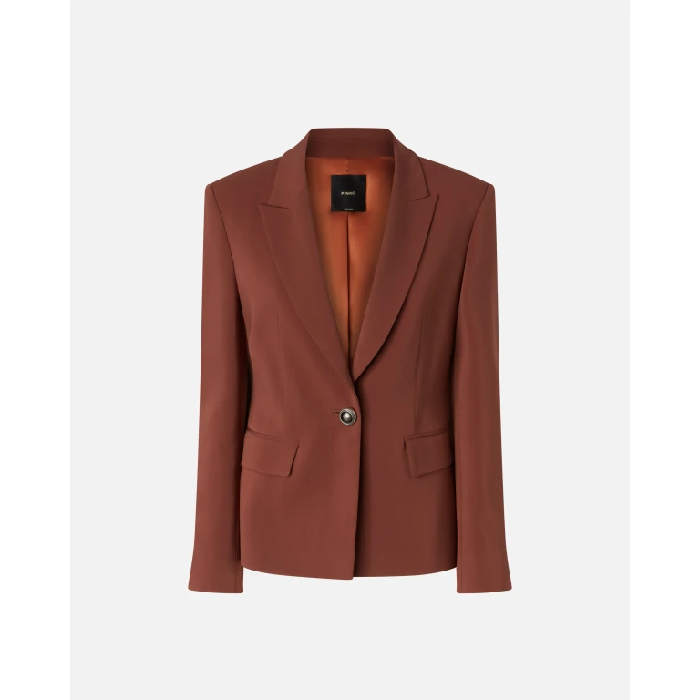 Pinko - Blazer droit en cady - 36