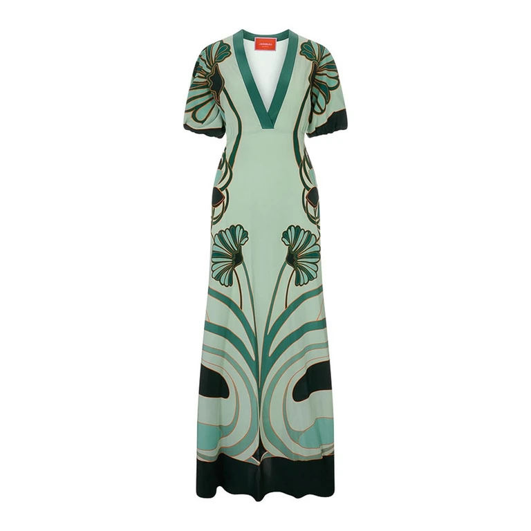 La DoubleJ Jupe Midi - Vert (DRE0869CRE001BTU01GR11)