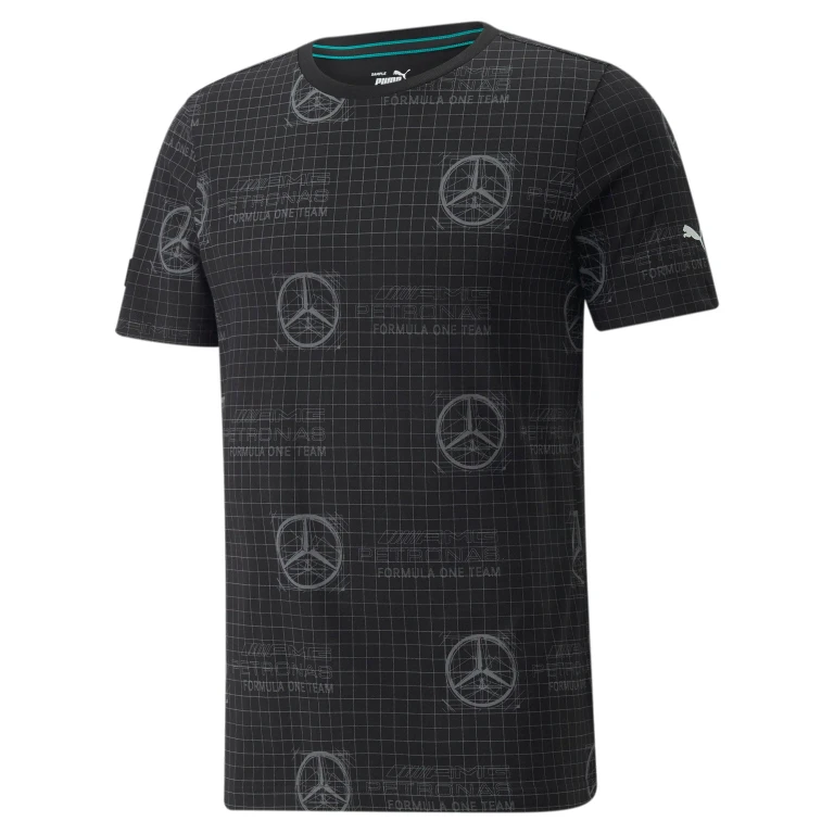 Men's Mapf1 Mercedes Aop Logo Tee T-Shirts