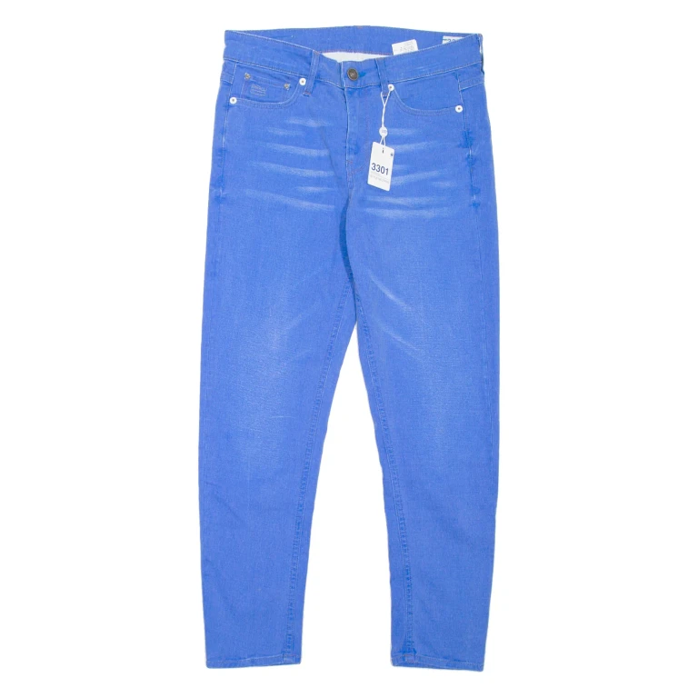 G-STAR 3301 Womens Jeans Blue Slim Tapered W30 L26