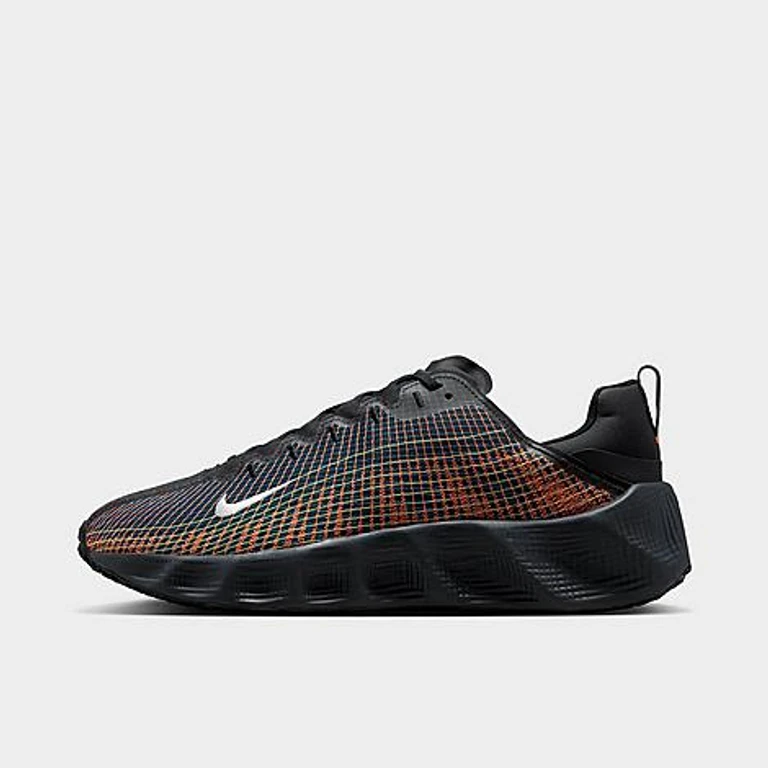 Nike Men's Ava Rover Premium Casual Shoes in Black/Iron Grey/Lava Glow Size: 7.5