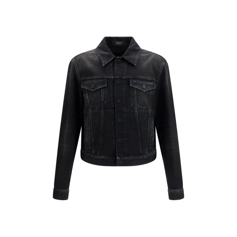 Gucci Blue Cotton Denim Jacket Clothing - Men